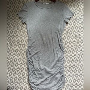 Gray t shirt dress